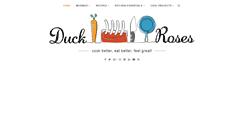 Desktop Screenshot of duckandroses.com